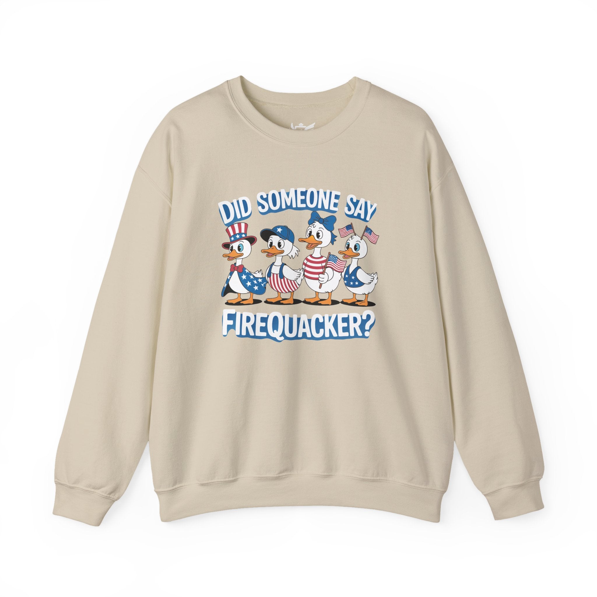 Firequackers Heavy Blend™ Crewneck Sweatshirt