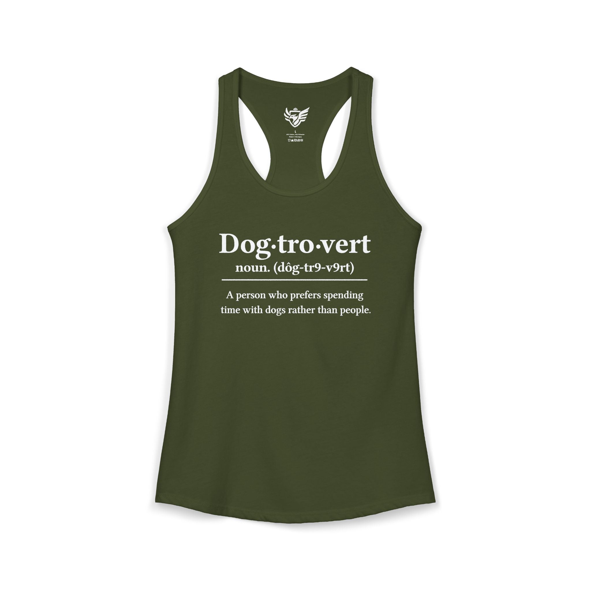 Dog-Tro-Vert Ideal Racerback Tank