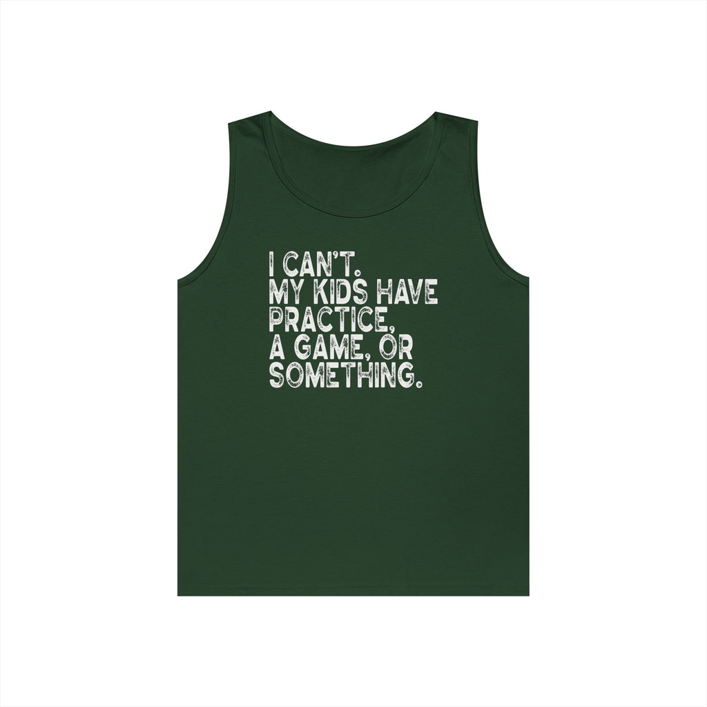 Busy Parents Heavy Cotton Tank Top