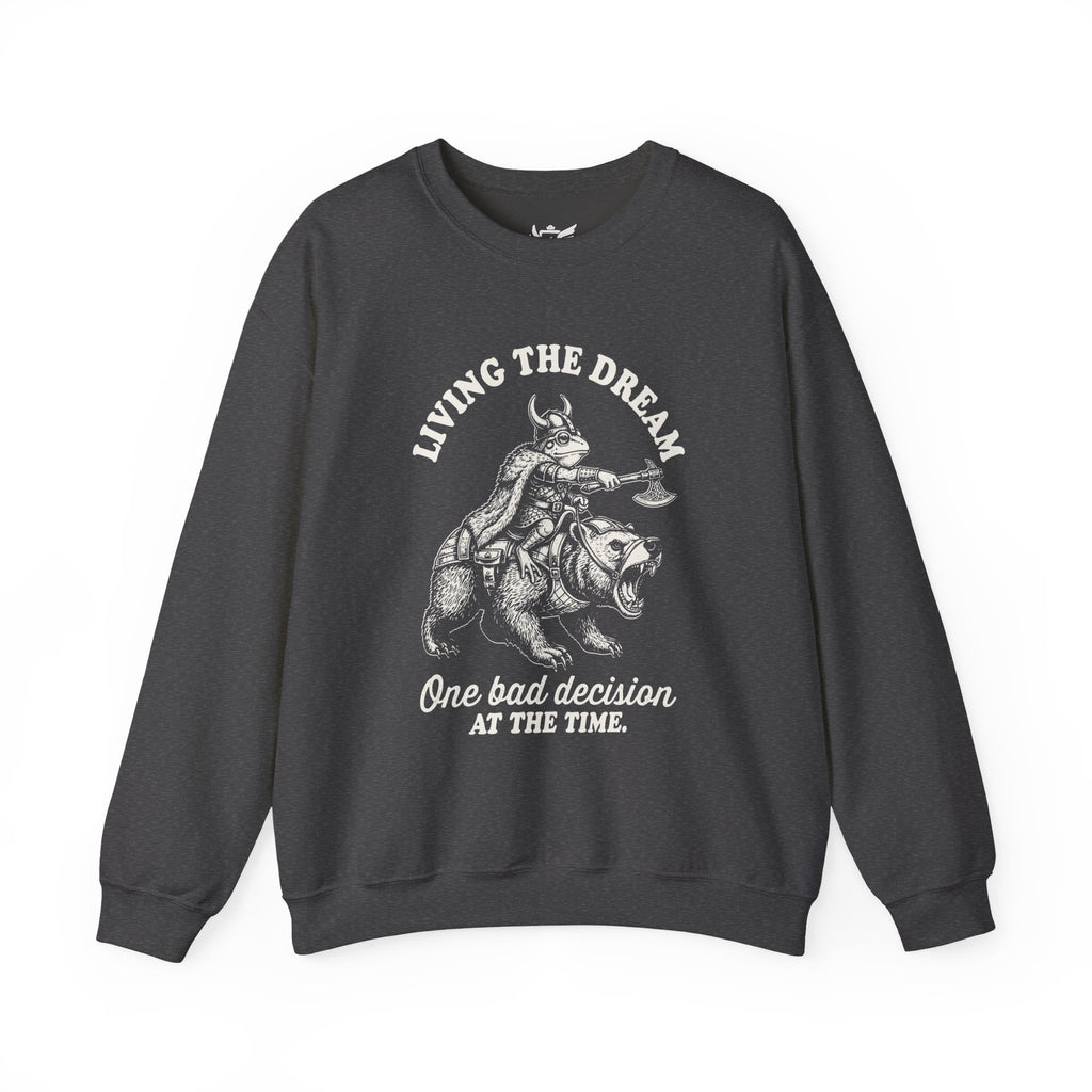 Living The Dream Heavy Blend™ Crewneck Sweatshirt