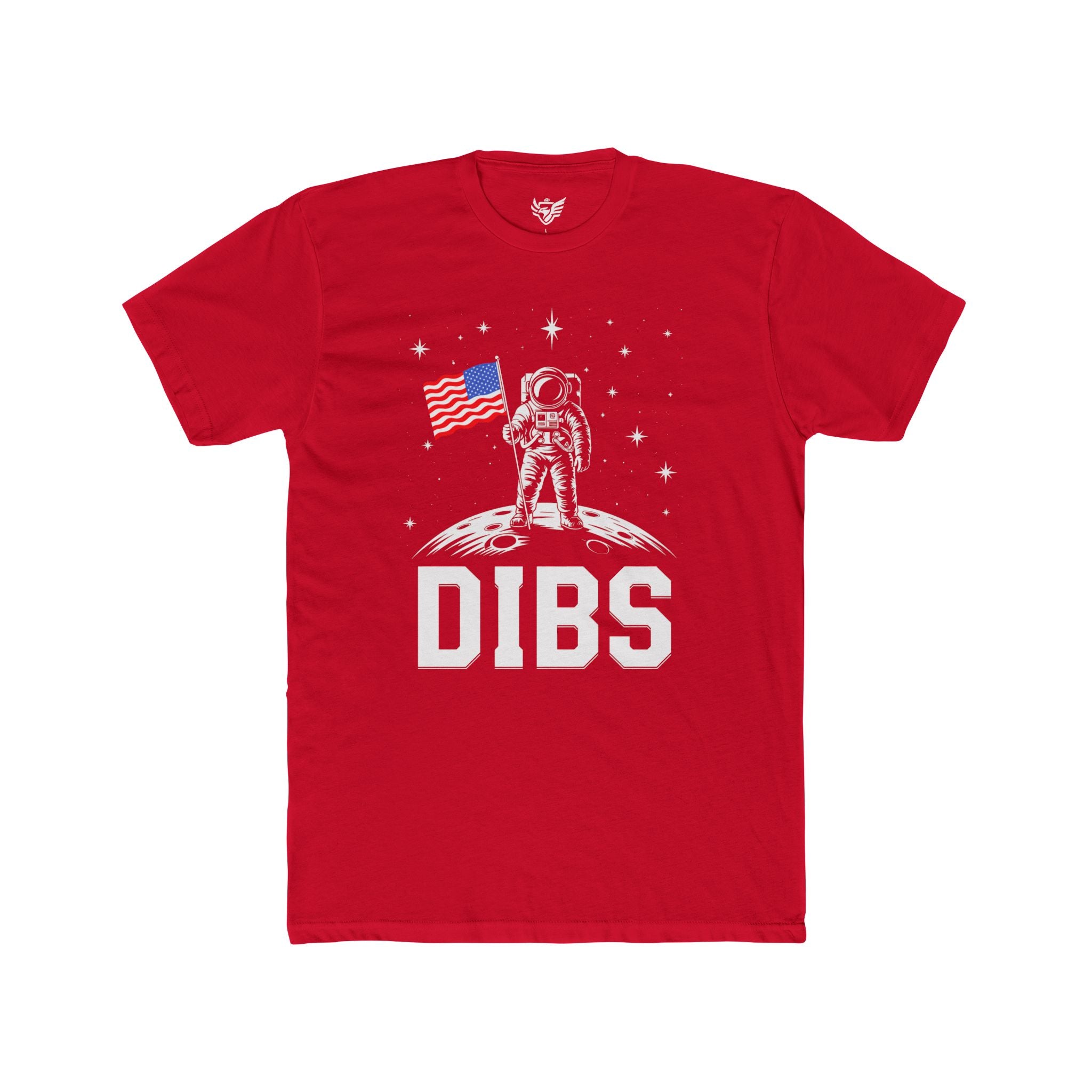 DIBS on the Moon Cotton Crew Tee