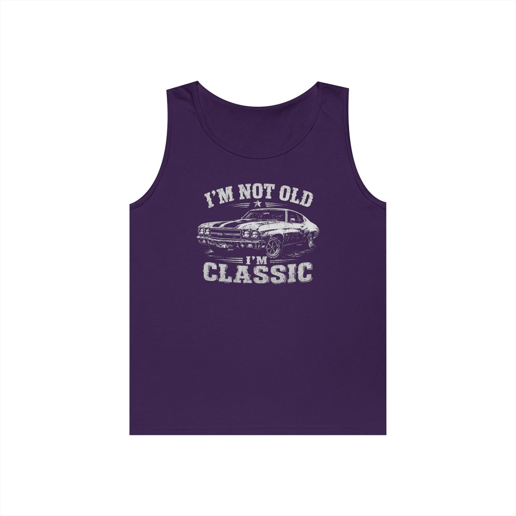 Not Old, Classic Heavy Cotton Tank Top