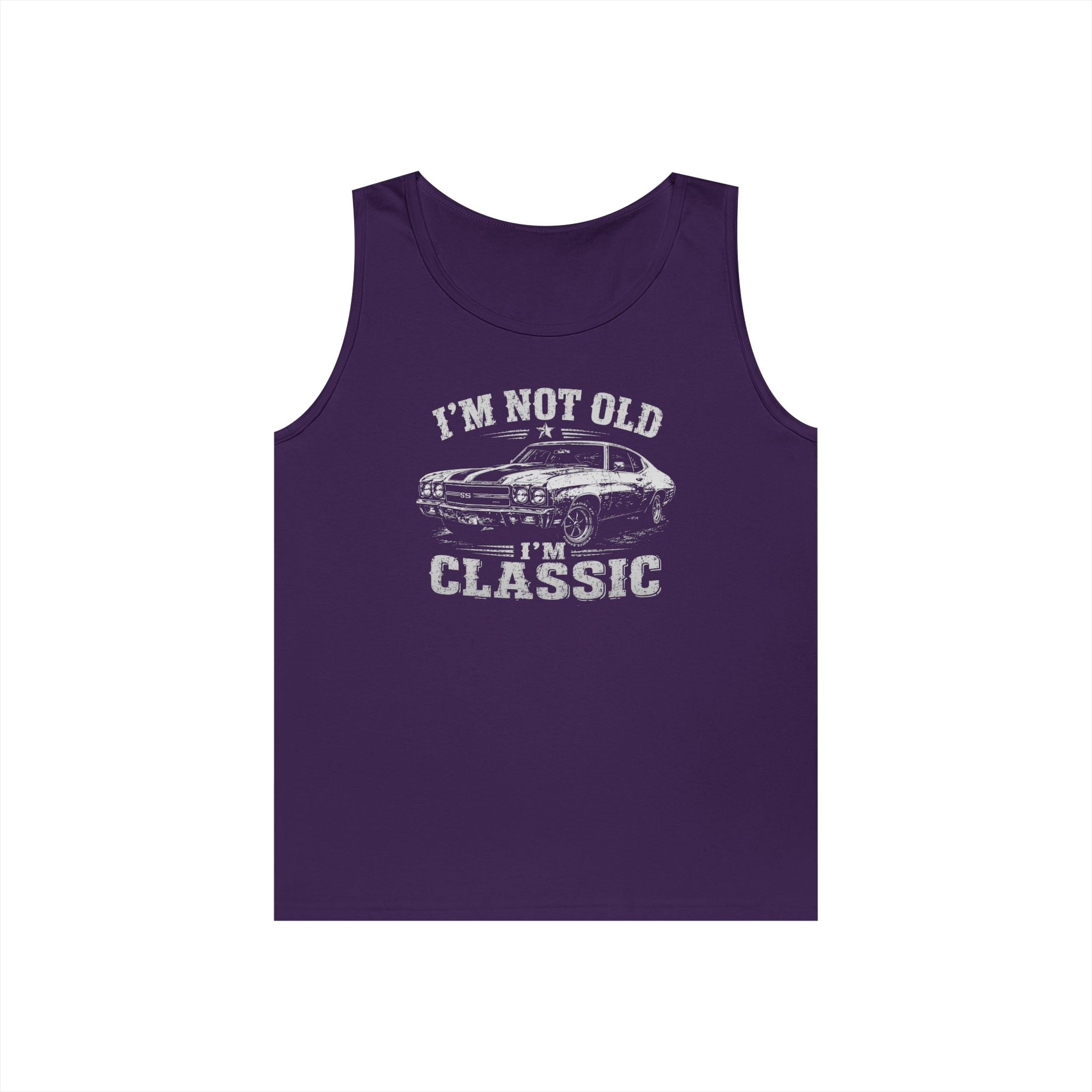 Not Old, Classic Heavy Cotton Tank Top