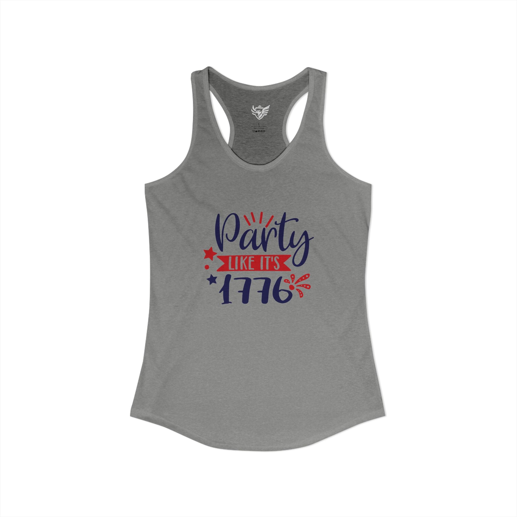 Party Like It's 1776 Ideal Racerback Tank