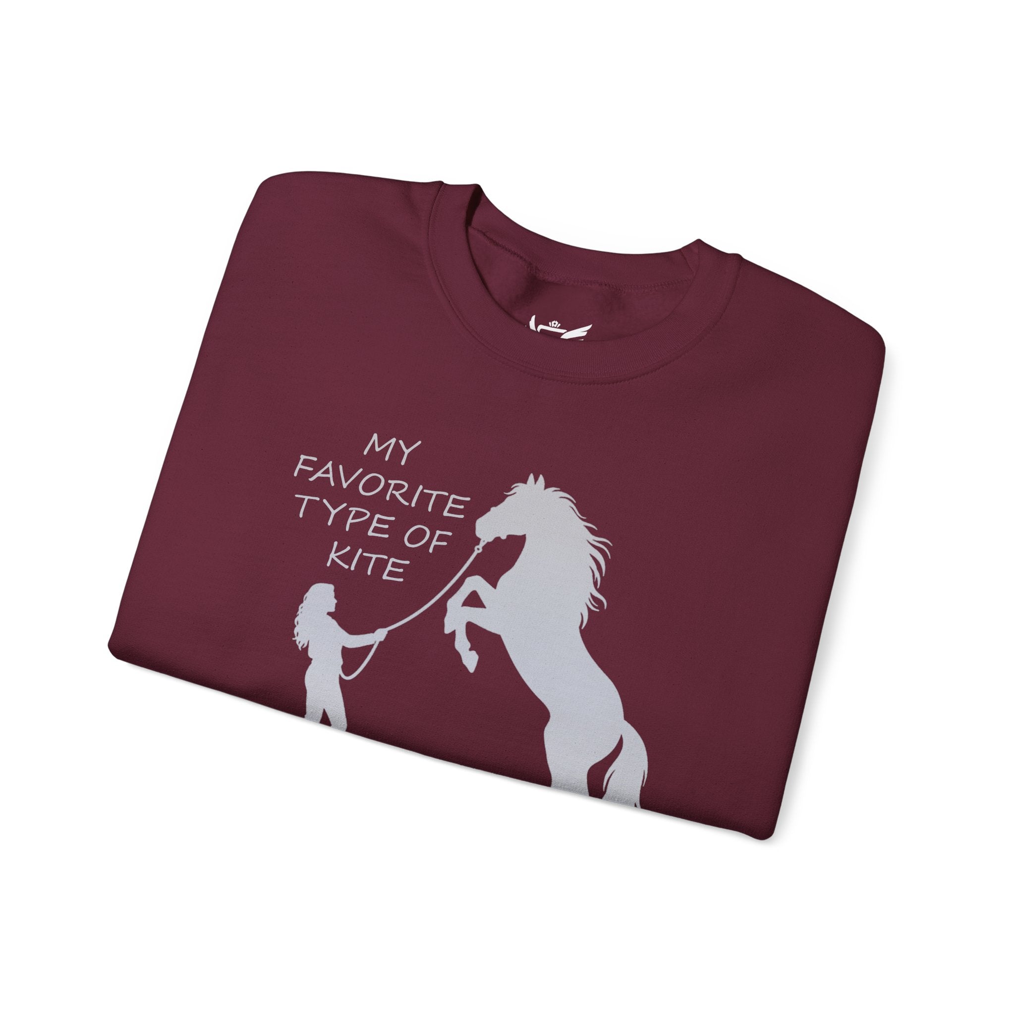 My Favorite Type of Kite Heavy Blend™ Crewneck Sweatshirt