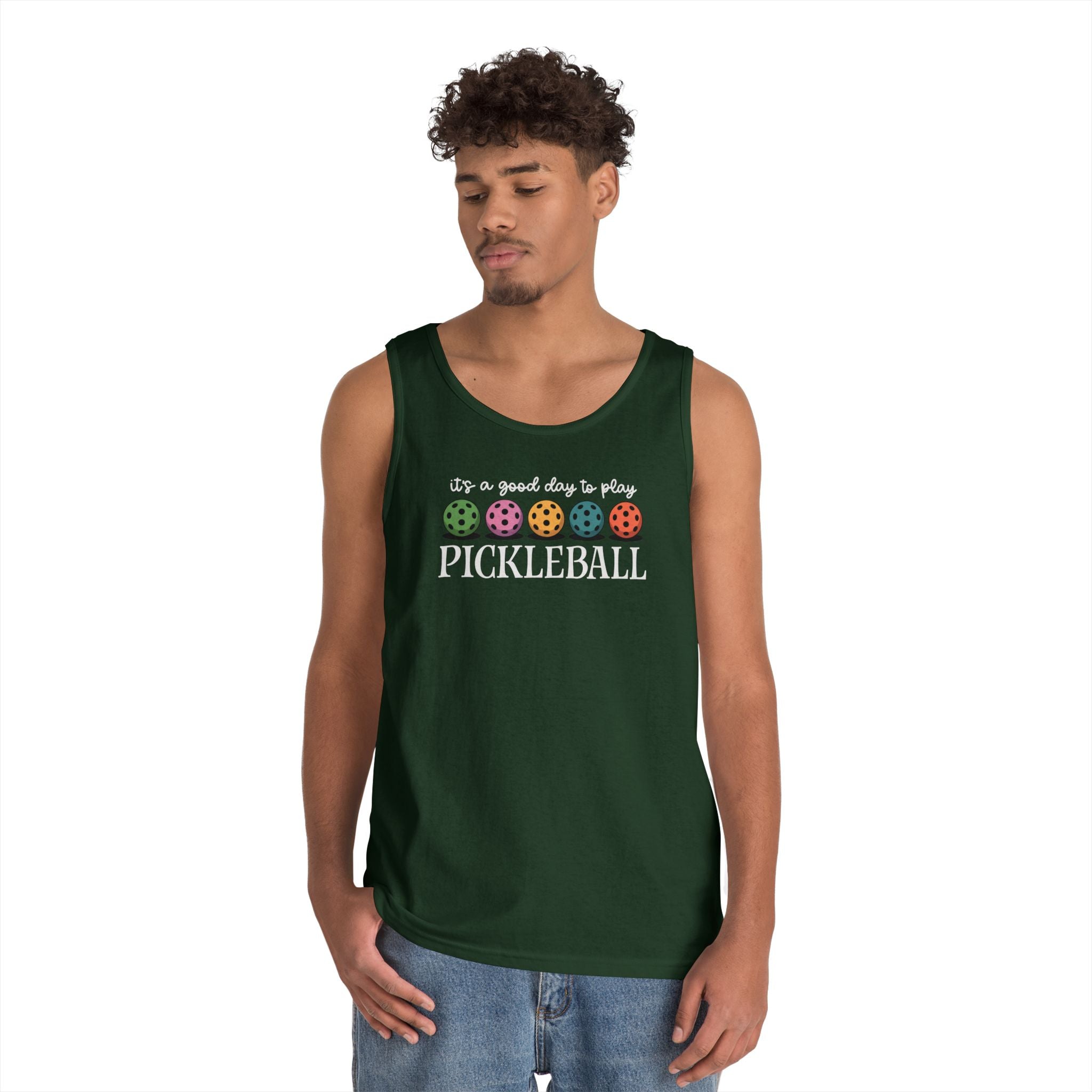 Good Day Pickleball Heavy Cotton Tank Top