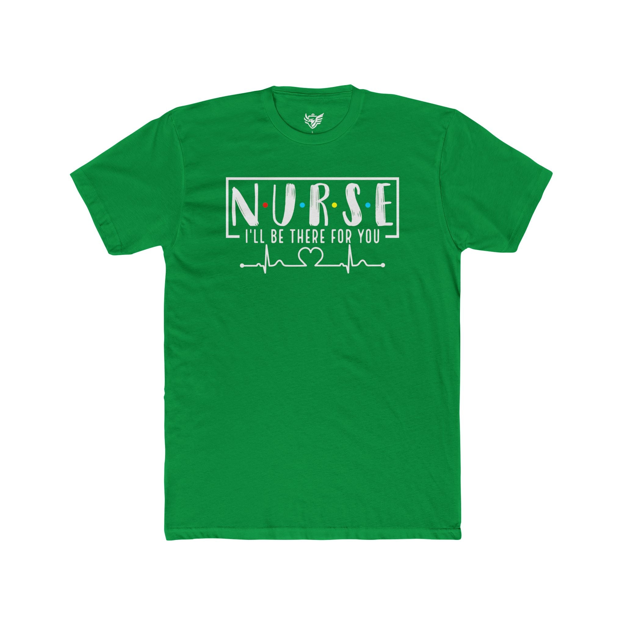 Friends Theme Nurse Cotton Crew Tee
