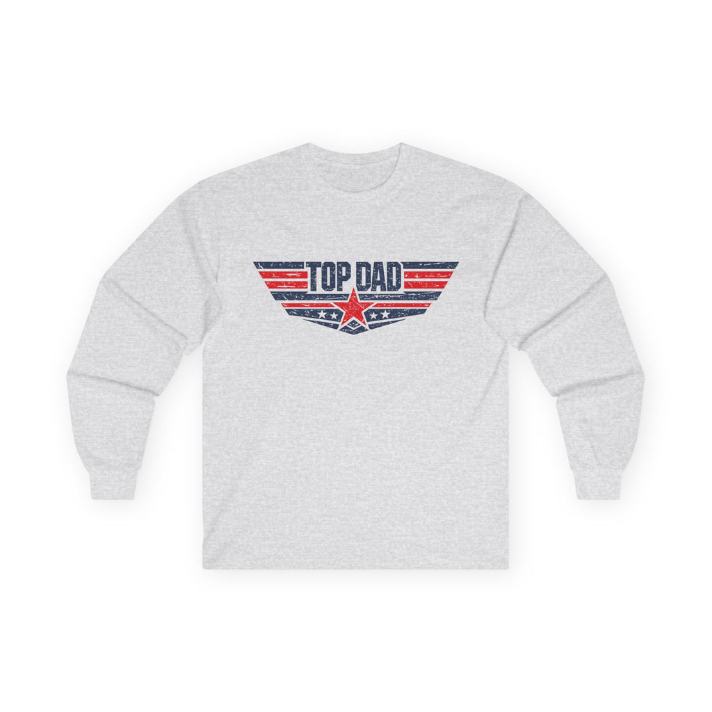 Top Dad Cotton Long Sleeve Tee