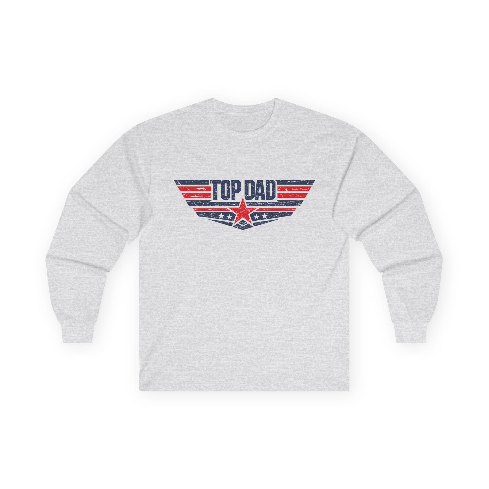 Top Dad Cotton Long Sleeve Tee