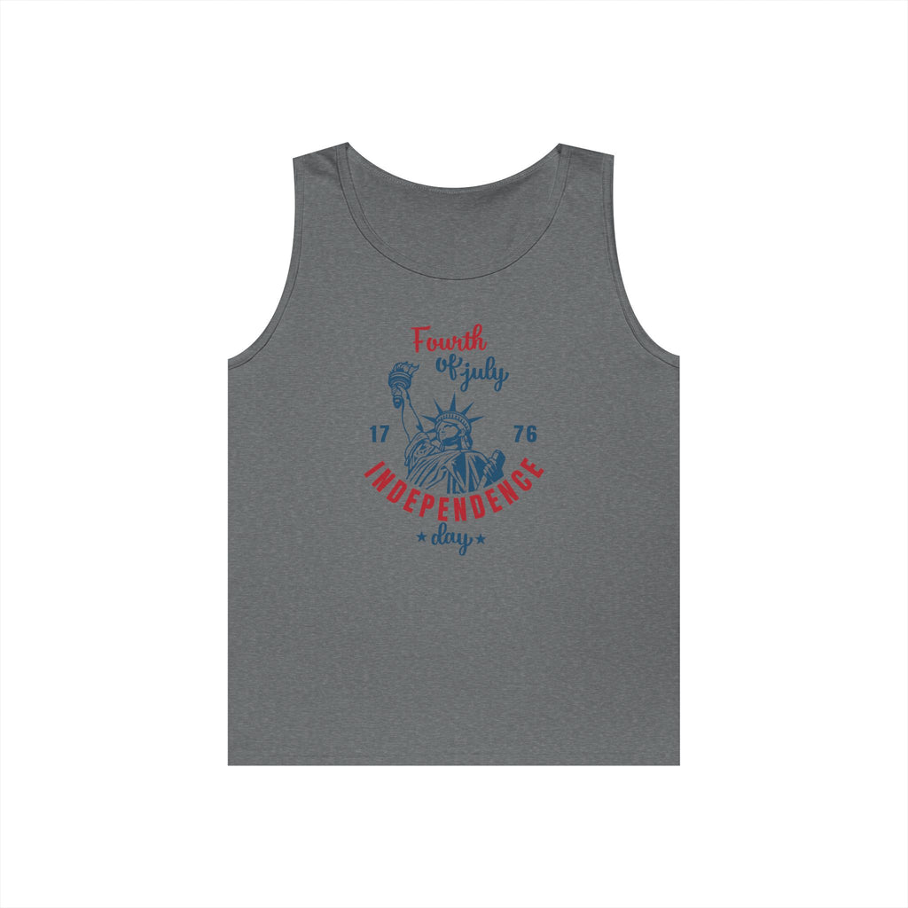 Independence Day Heavy Cotton Tank Top