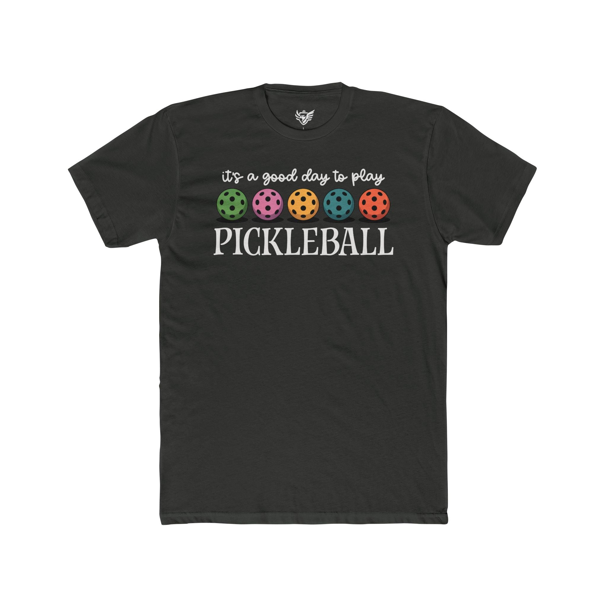 Good Day Pickleball Cotton Crew Tee