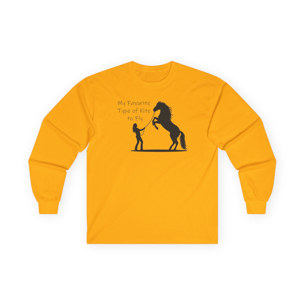 My Favorite Type of Kite Cotton Long Sleeve Tee