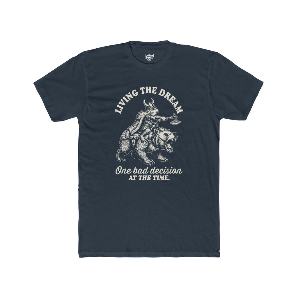 Living The Dream Cotton Crew Tee