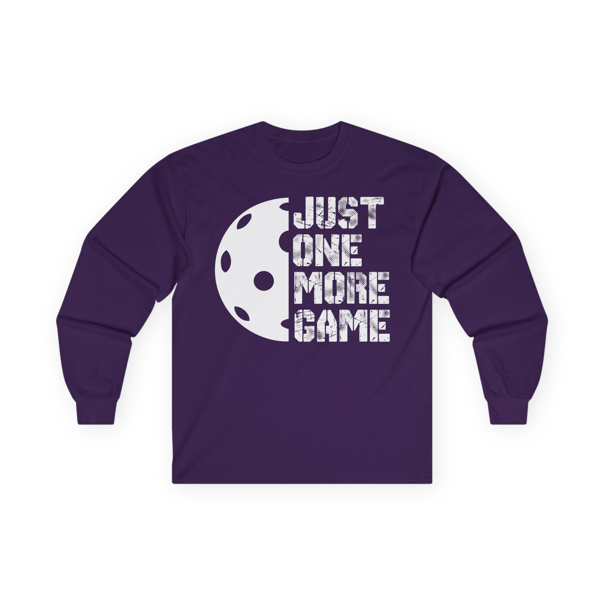Just One More Game Cotton Long Sleeve Tee