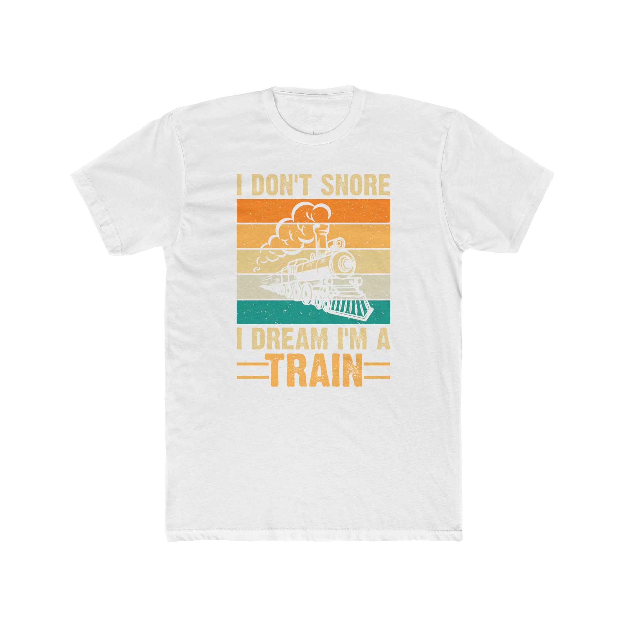 I Don't Snore Cotton Crew Tee