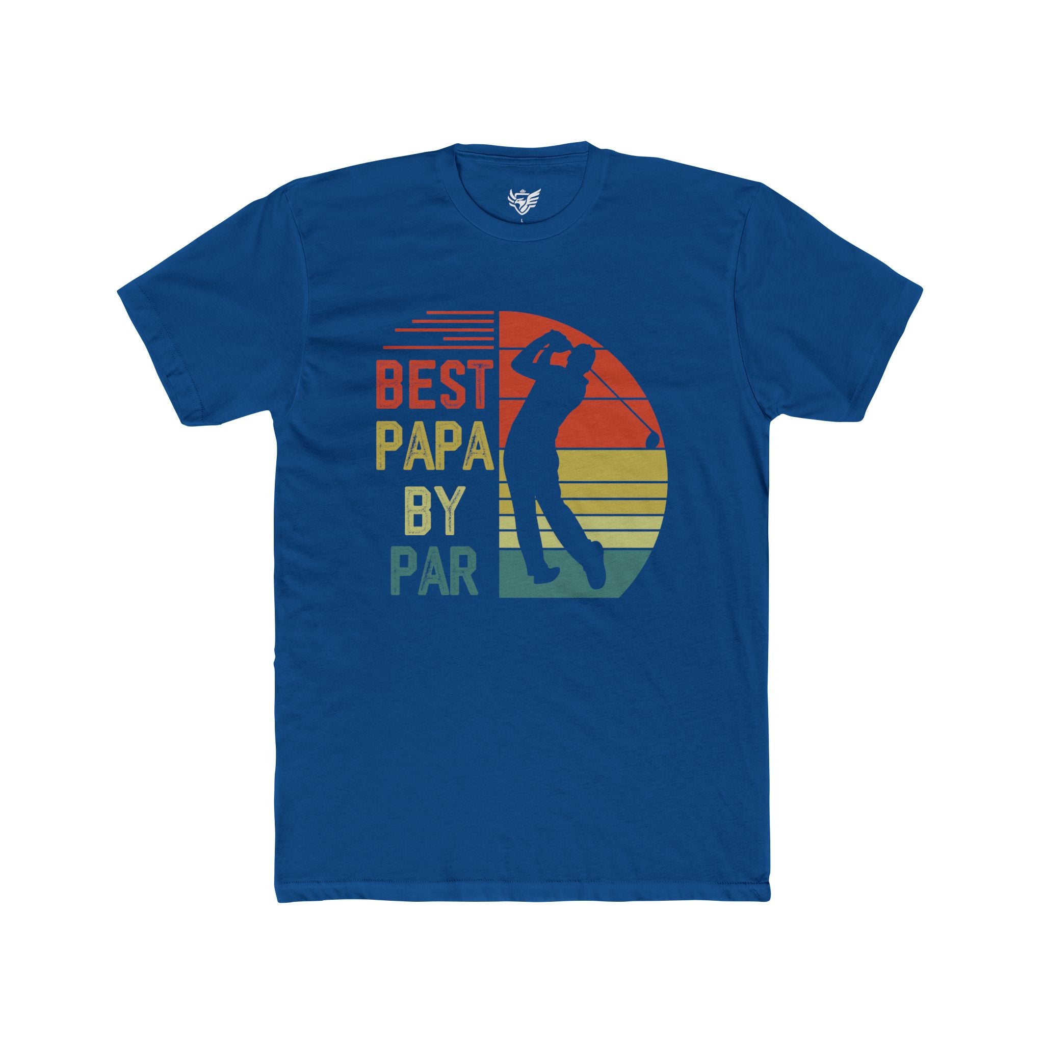 Best Papa By Par Cotton Crew Tee