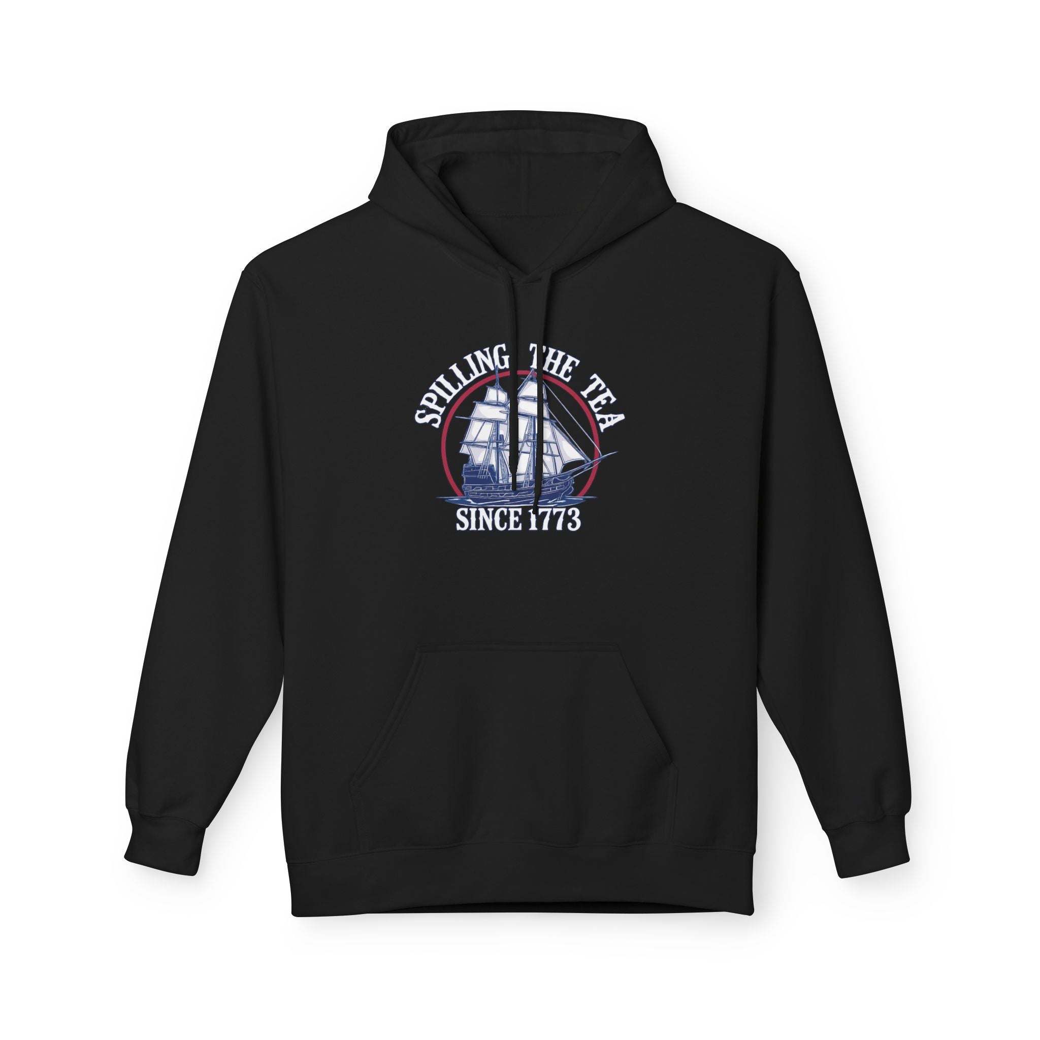 Spilling The Tea Midweight Softstyle Fleece Hoodie