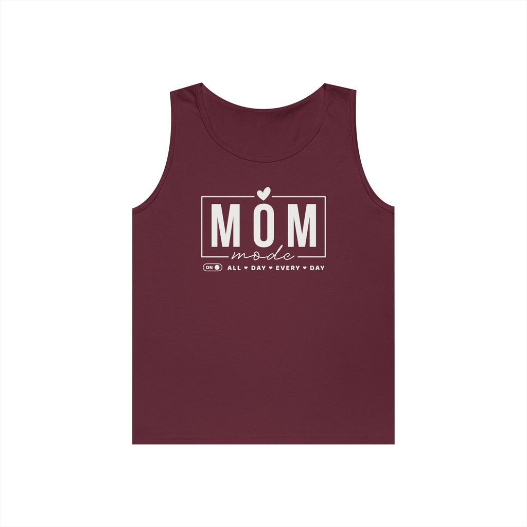 Mom Mode Heavy Cotton Tank Top