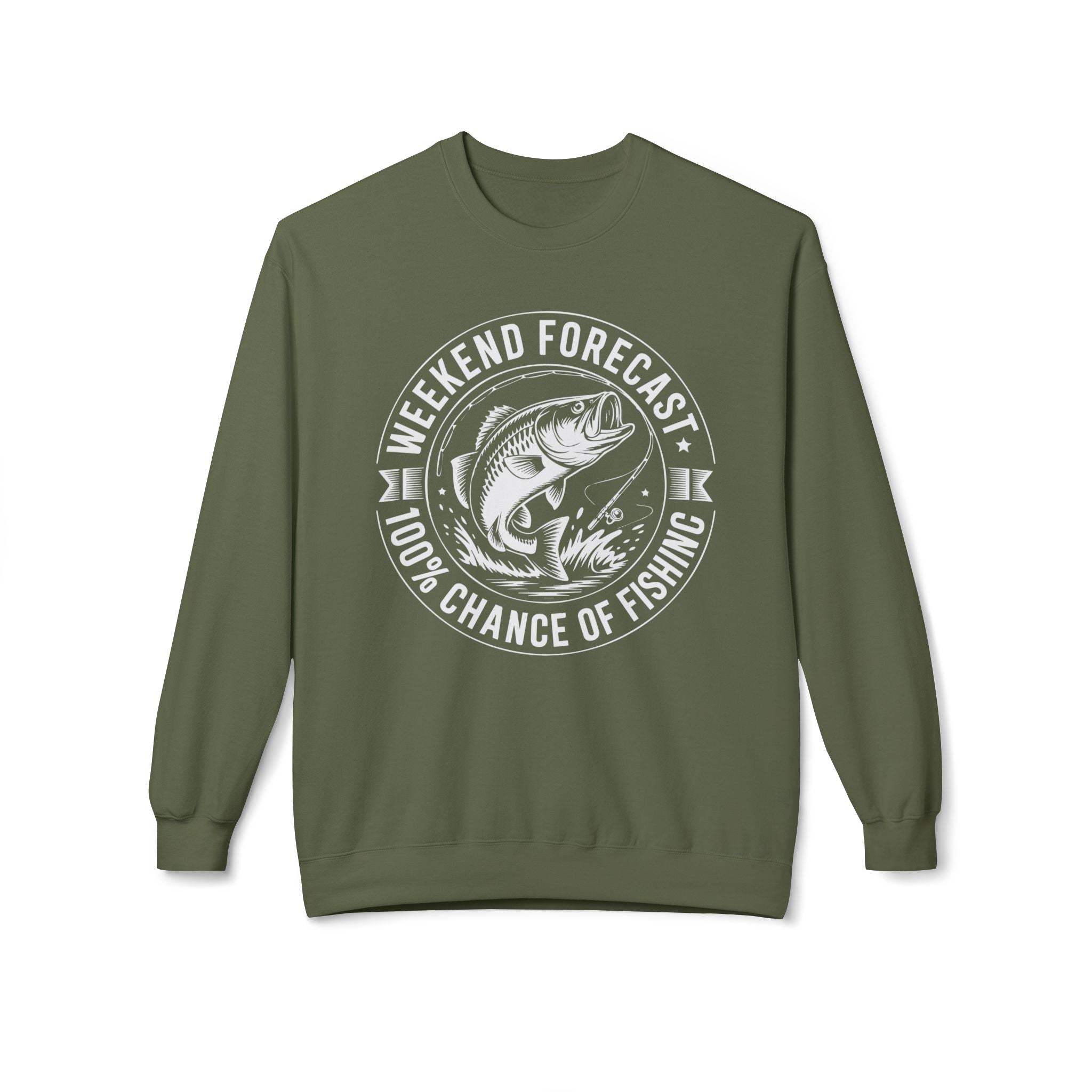 Weekend Forecast Midweight Softstyle Fleece Crewneck Sweatshirt