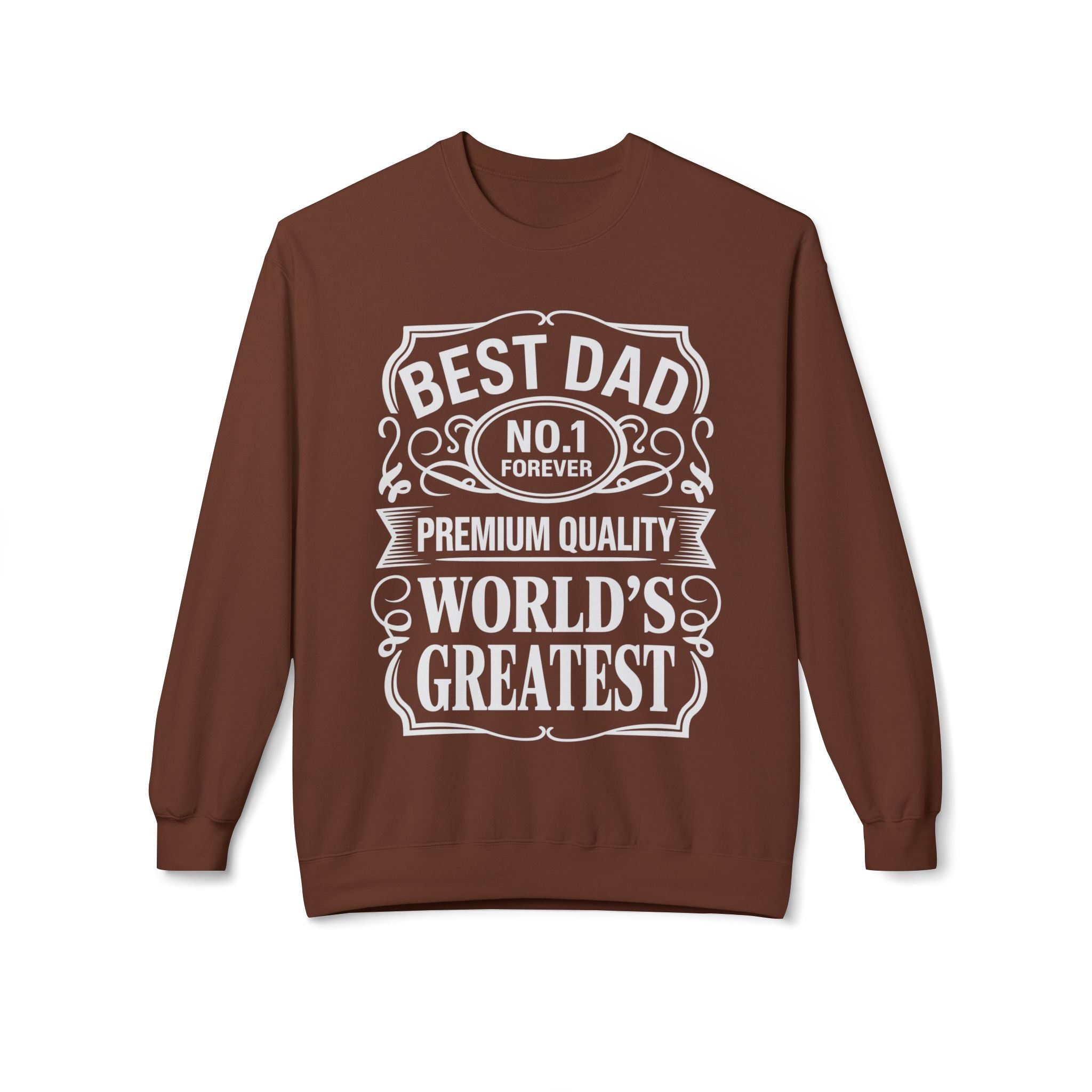 Bourbon Dad Midweight Softstyle Fleece Crewneck Sweatshirt