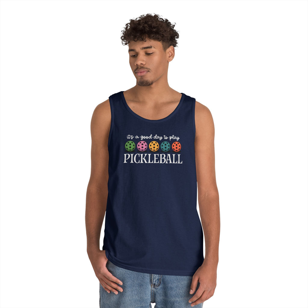 Good Day Pickleball Heavy Cotton Tank Top