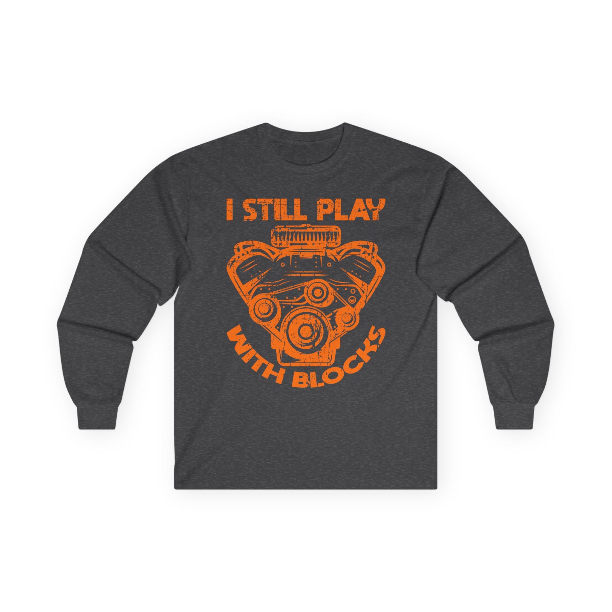 Engine Block Cotton Long Sleeve Tee