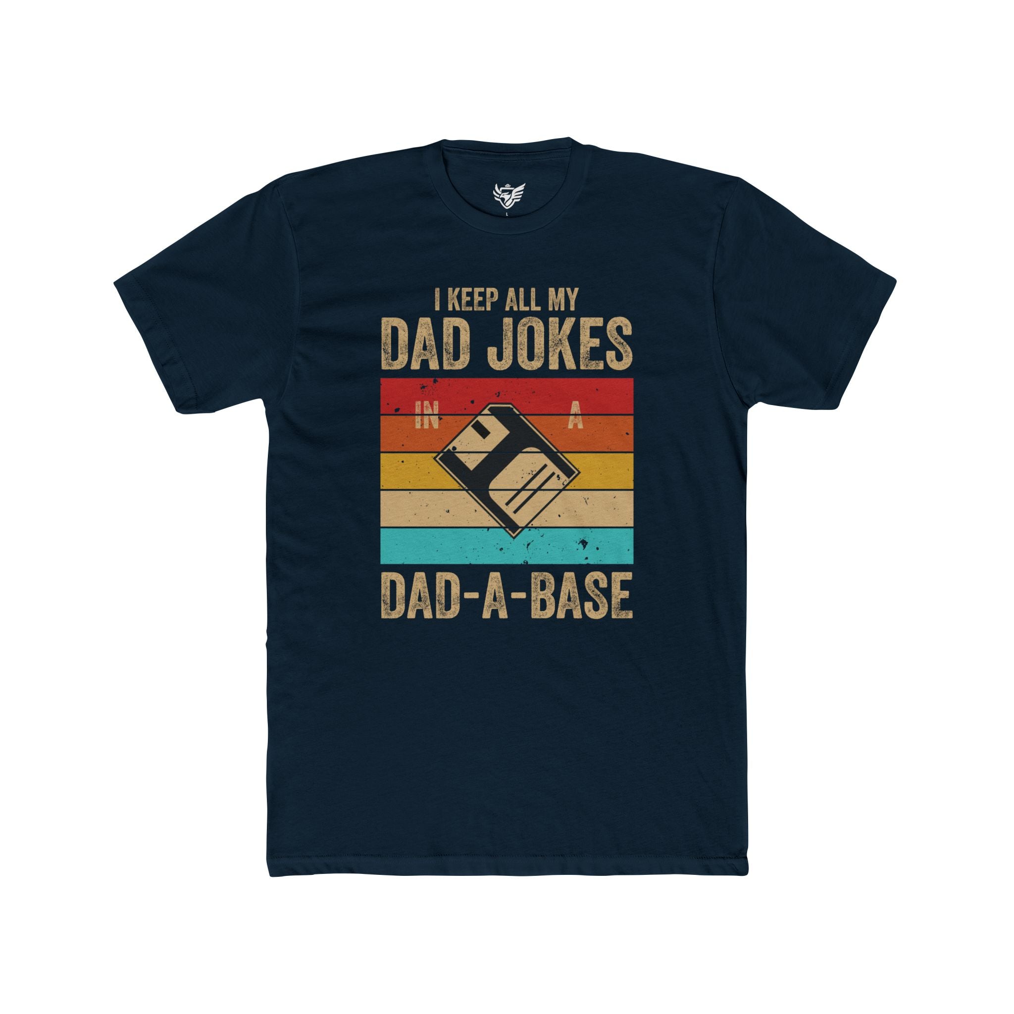 Dad-A-Base Cotton Crew Tee