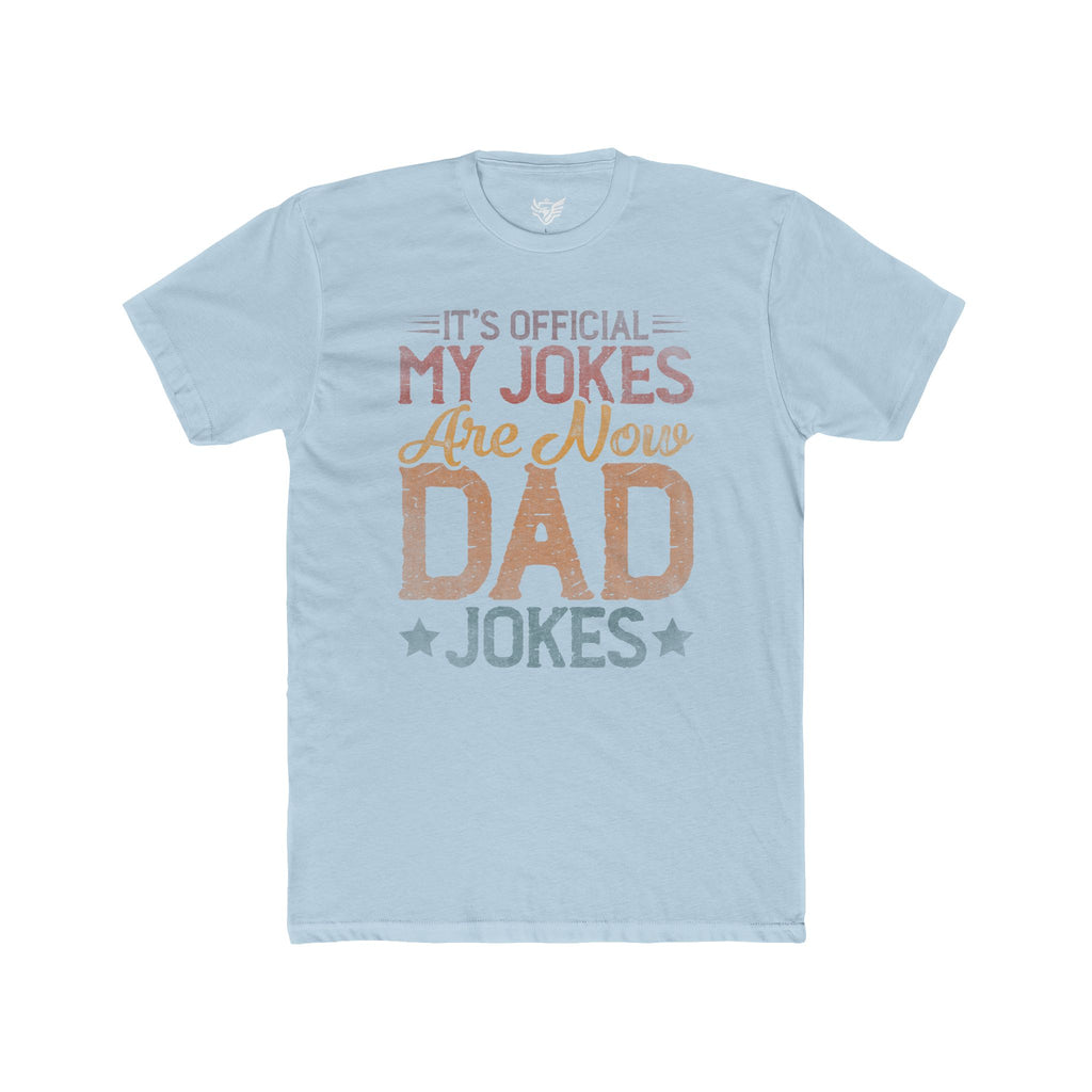 Dad Jokes Cotton Crew Tee