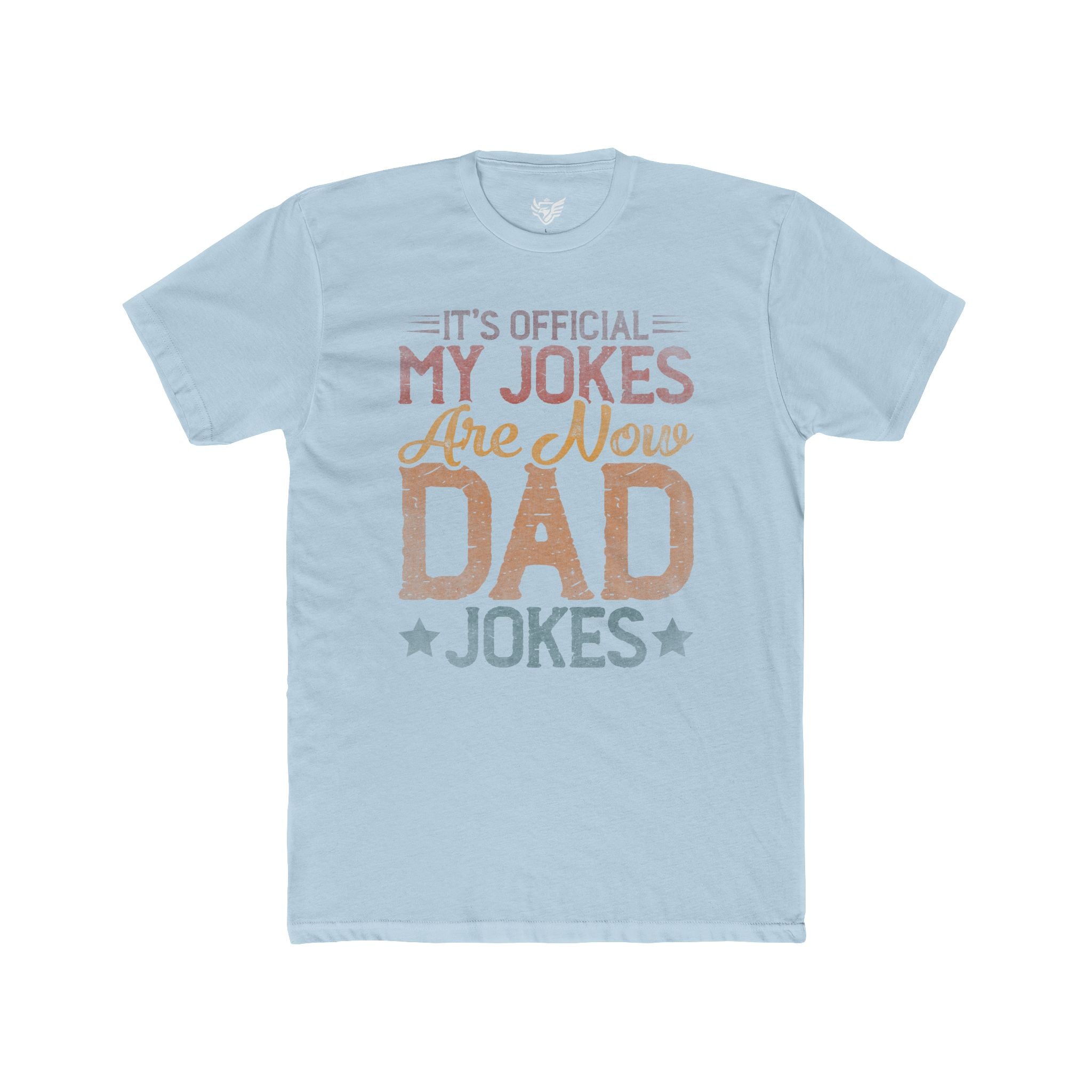 Dad Jokes Cotton Crew Tee