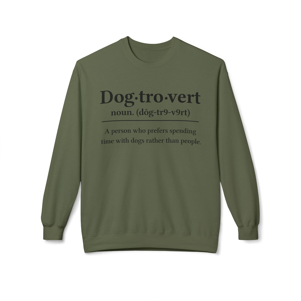 Dog-Tro-Vert Midweight Softstyle Fleece Crewneck Sweatshirt