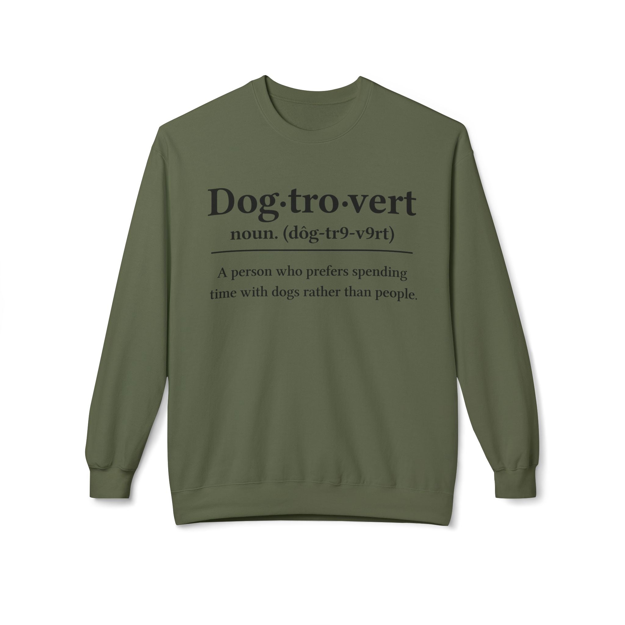 Dog-Tro-Vert Midweight Softstyle Fleece Crewneck Sweatshirt