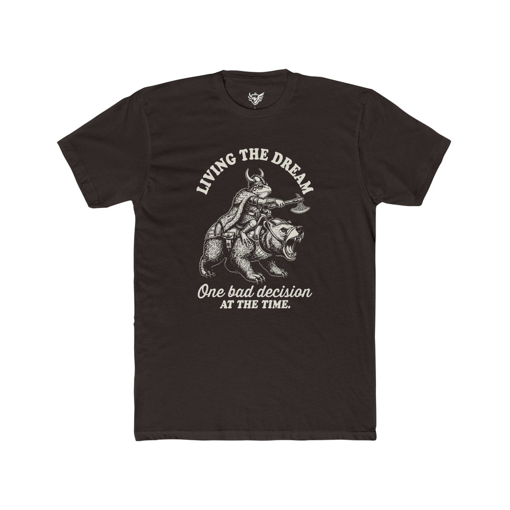 Living The Dream Cotton Crew Tee