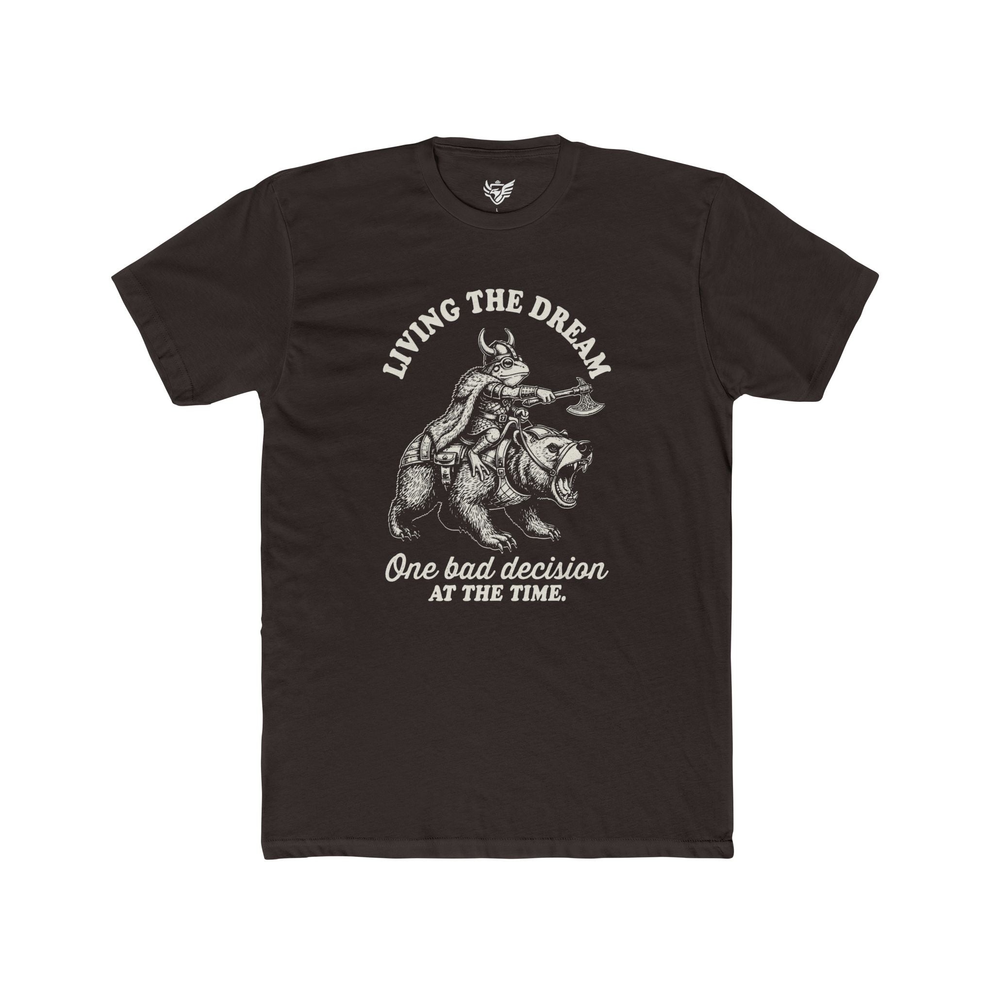 Living The Dream Cotton Crew Tee