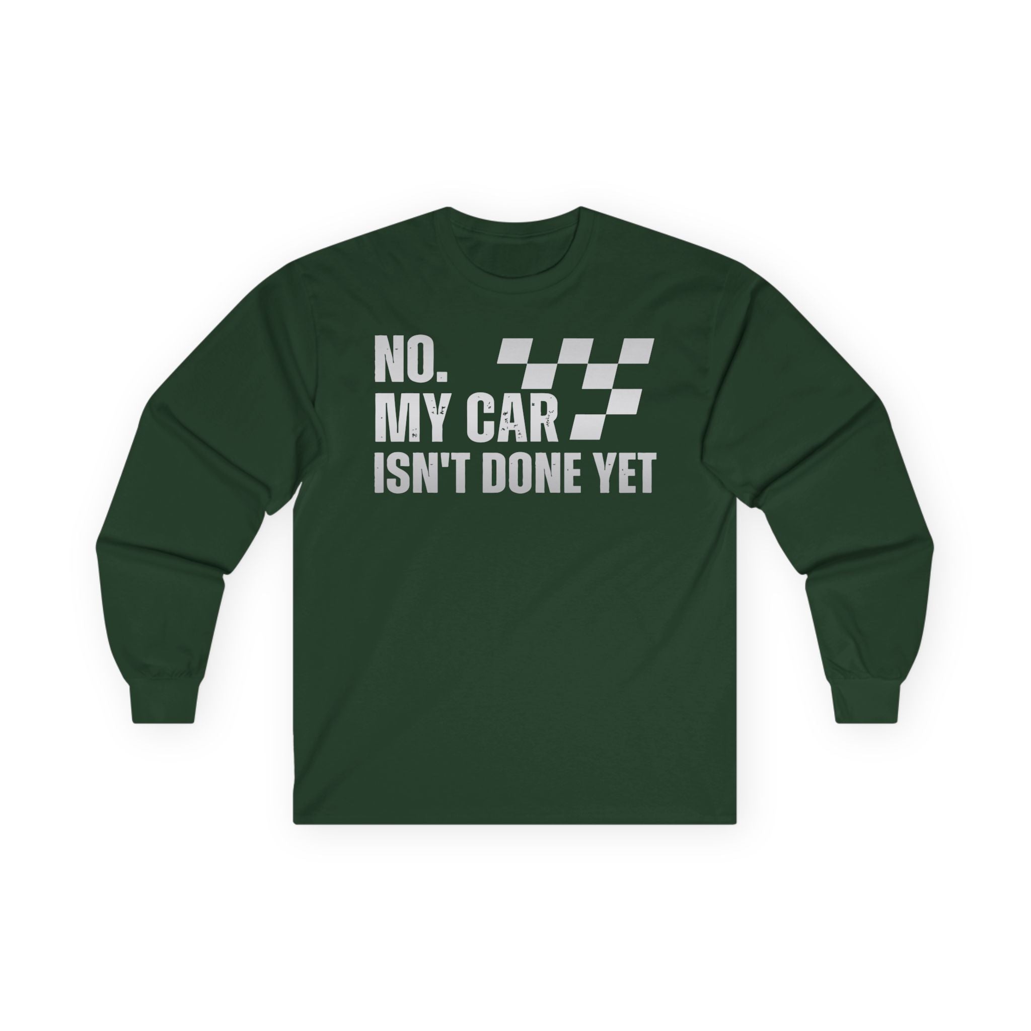 Unfinished Cotton Long Sleeve Tee