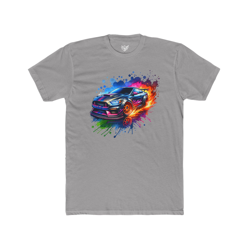 Colorblast Vroom Cotton Crew Tee
