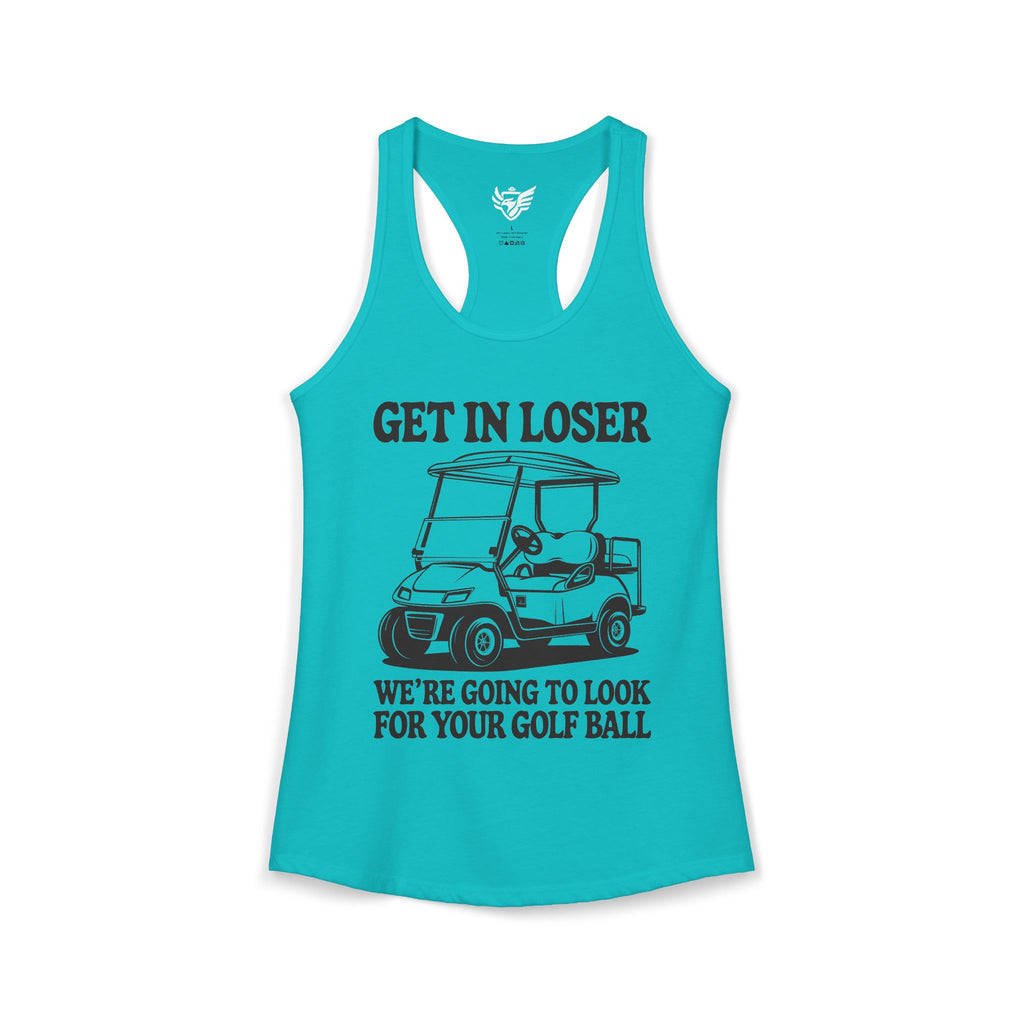 Get In Loser Ideal Racerback Tank