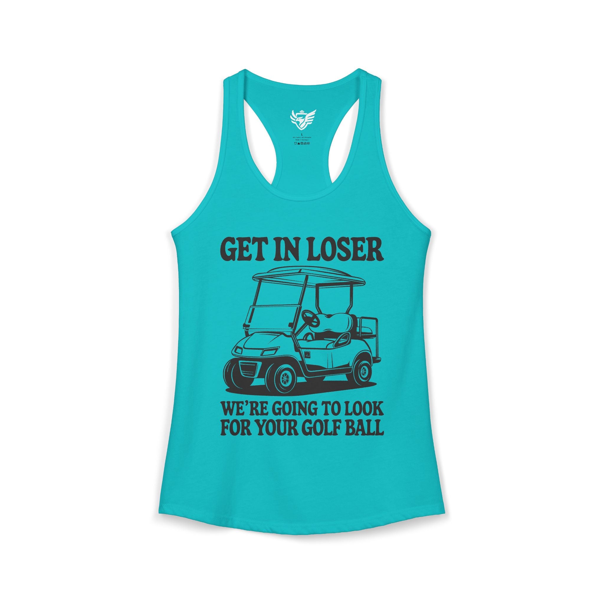 Get In Loser Ideal Racerback Tank