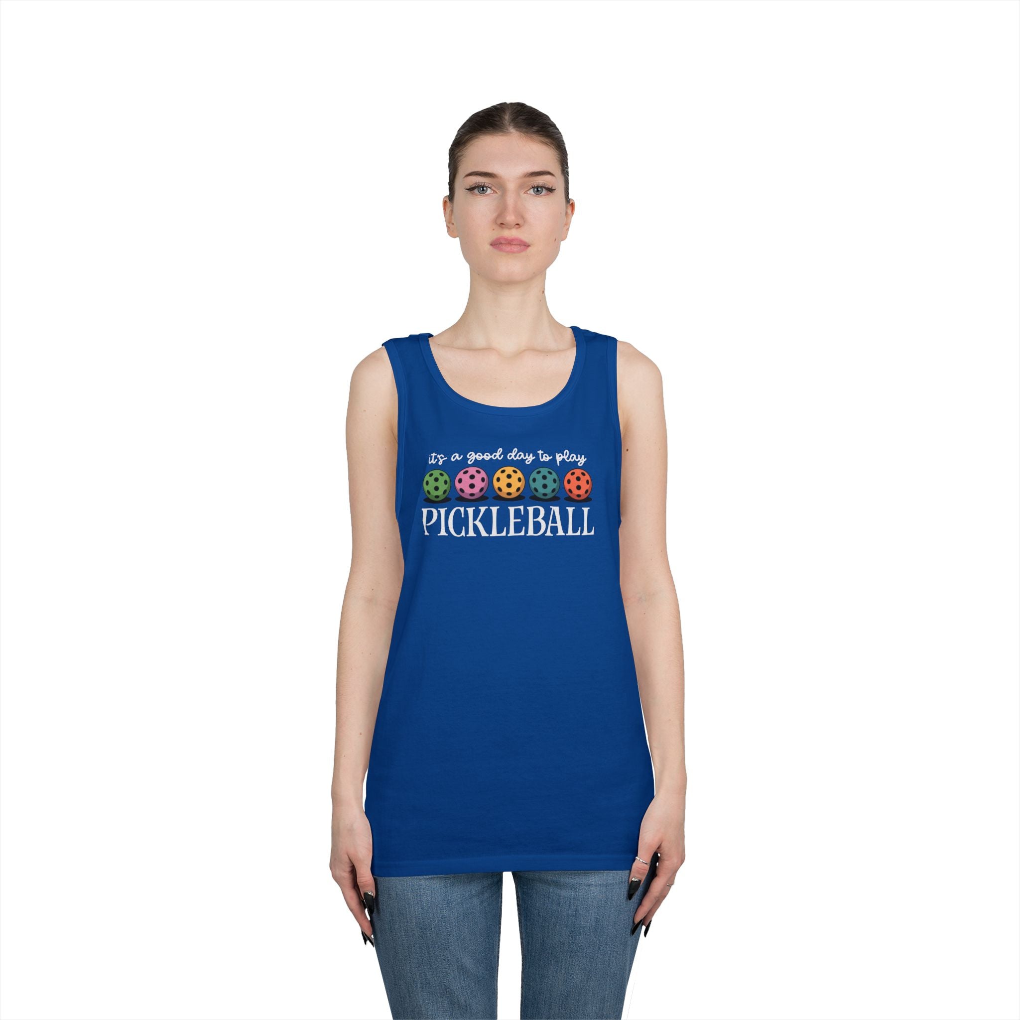 Good Day Pickleball Heavy Cotton Tank Top