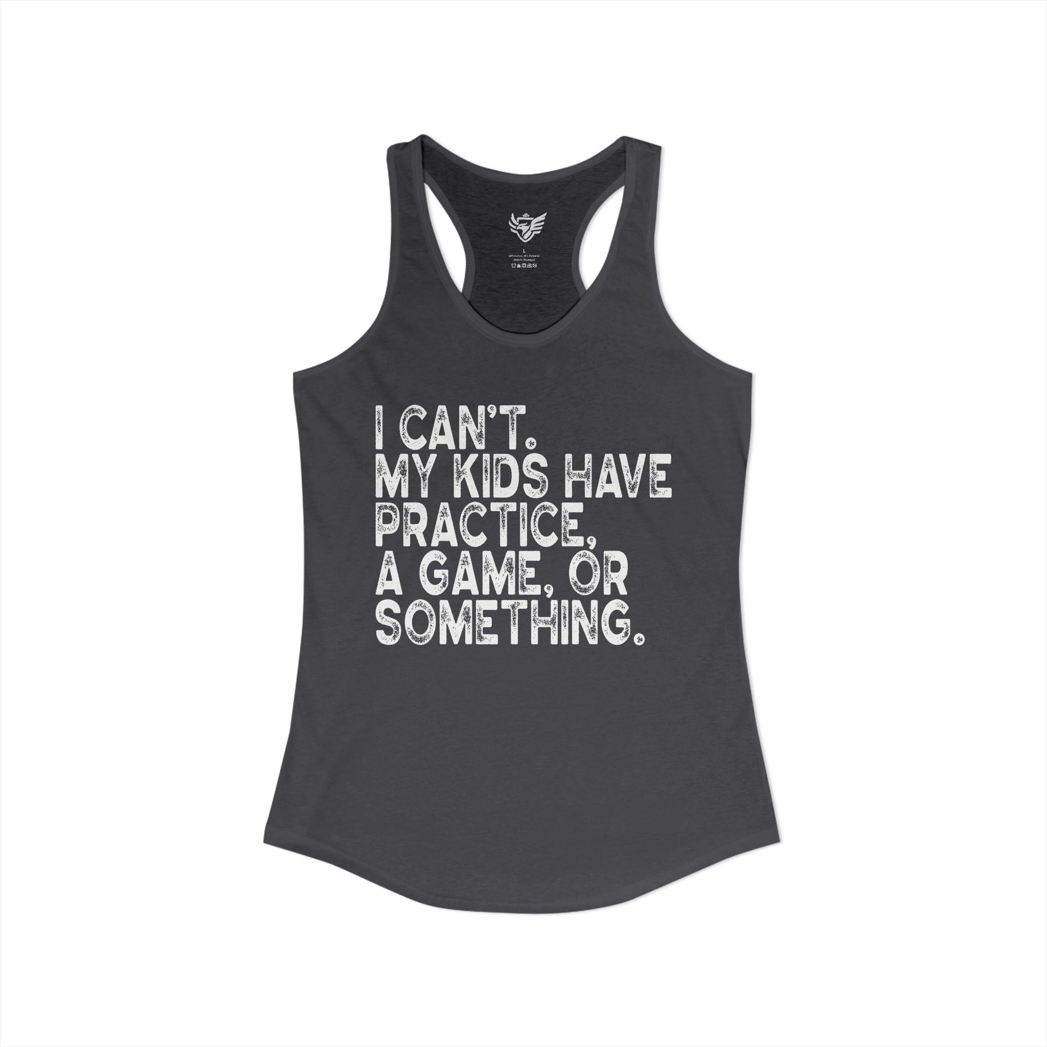 Busy Parents Ideal Racerback Tank