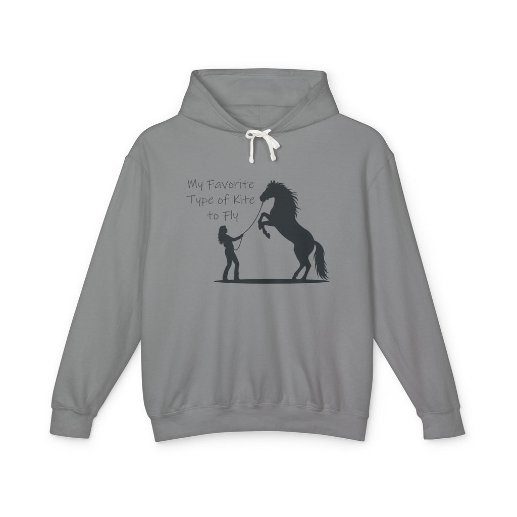 My Favorite Type of Kite Lightweight Hooded Sweatshirt