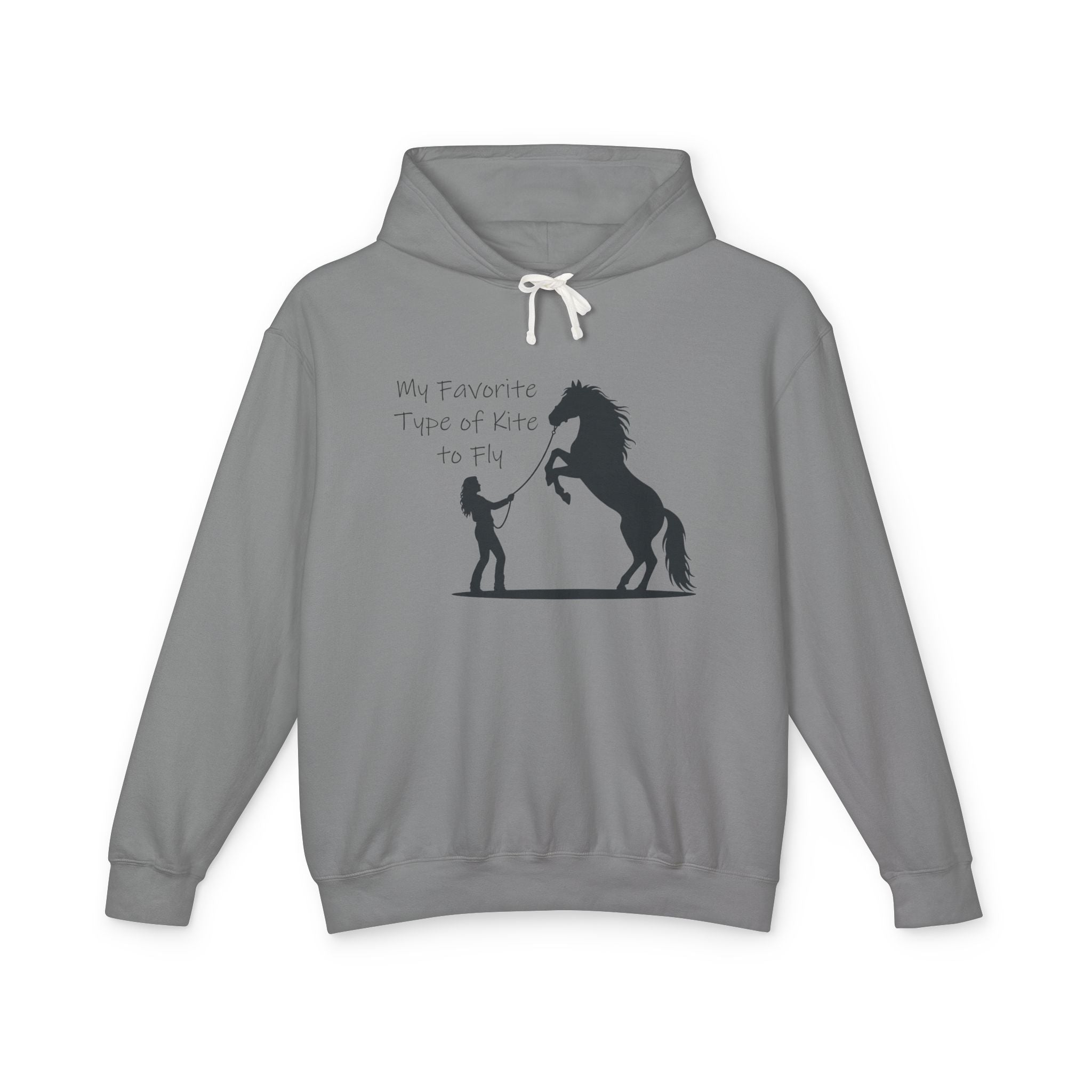 My Favorite Type of Kite Lightweight Hooded Sweatshirt