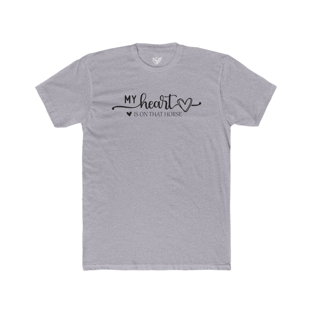 Heart on Horse Cotton Crew Tee