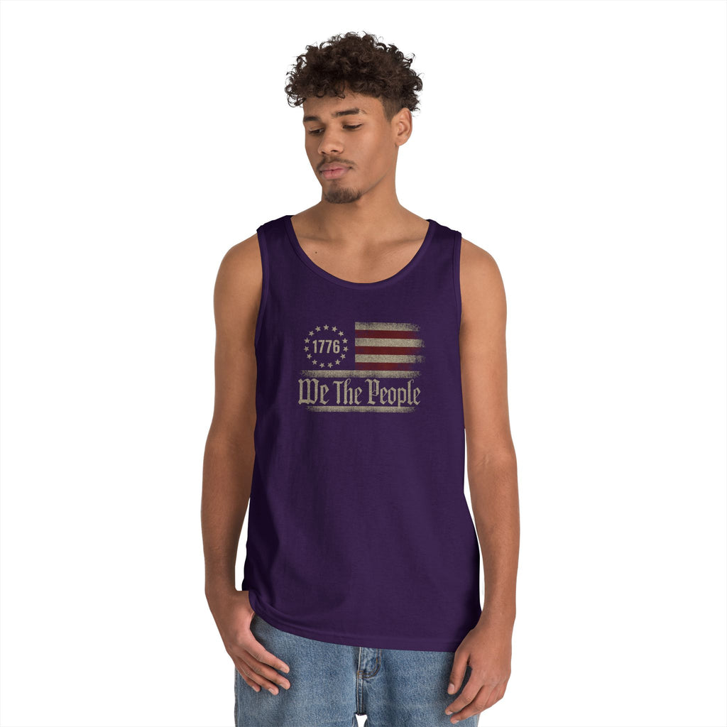 We The People Heavy Cotton Tank Top