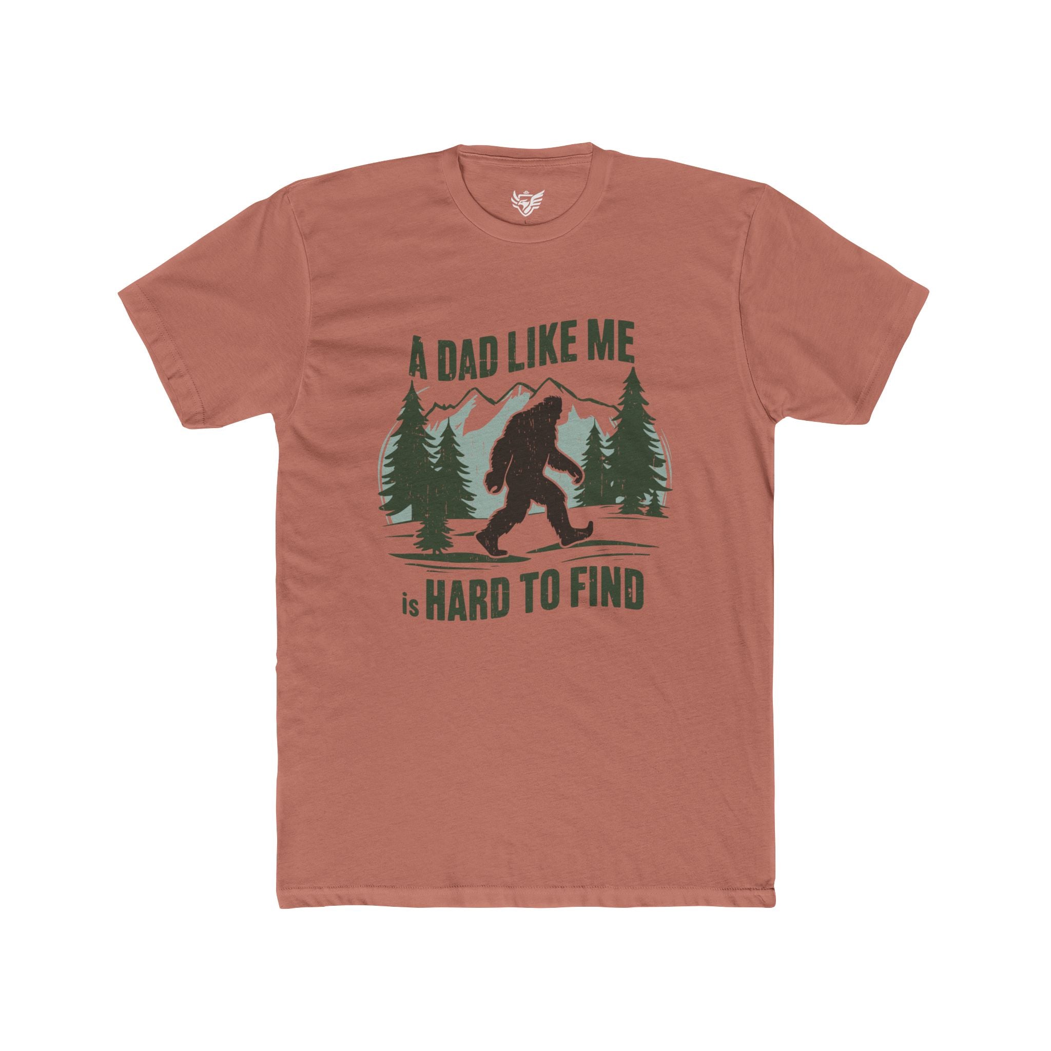Hard to Find Dad Cotton Crew Tee