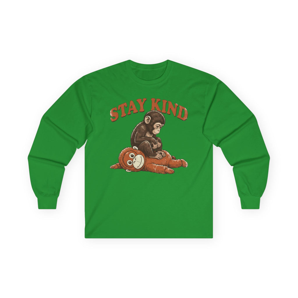 Stay Kind Cotton Long Sleeve Tee