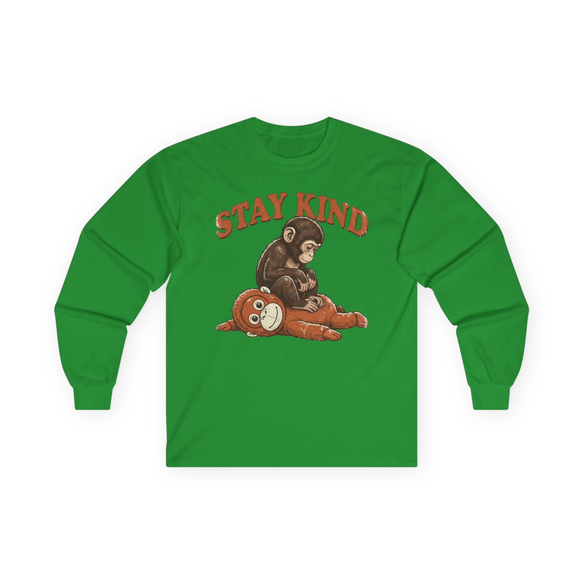 Stay Kind Cotton Long Sleeve Tee