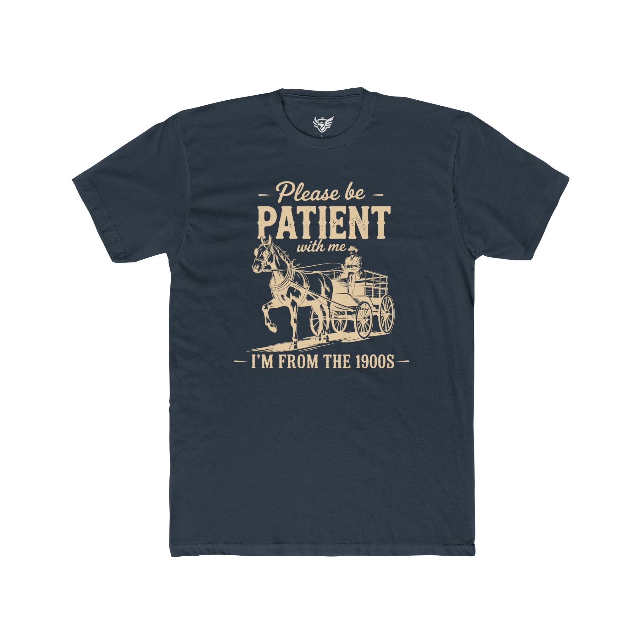 Please Be Patient With Me I'm From the 1900s Cotton Crew Tee