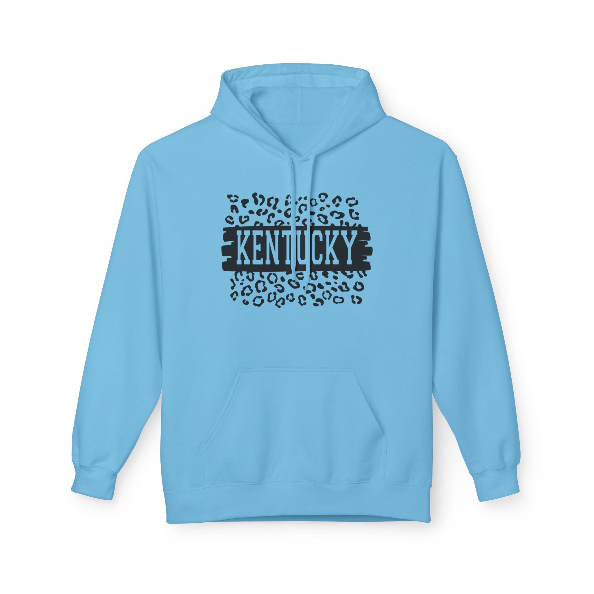 KY Leopard Midweight Softstyle Fleece Hoodie