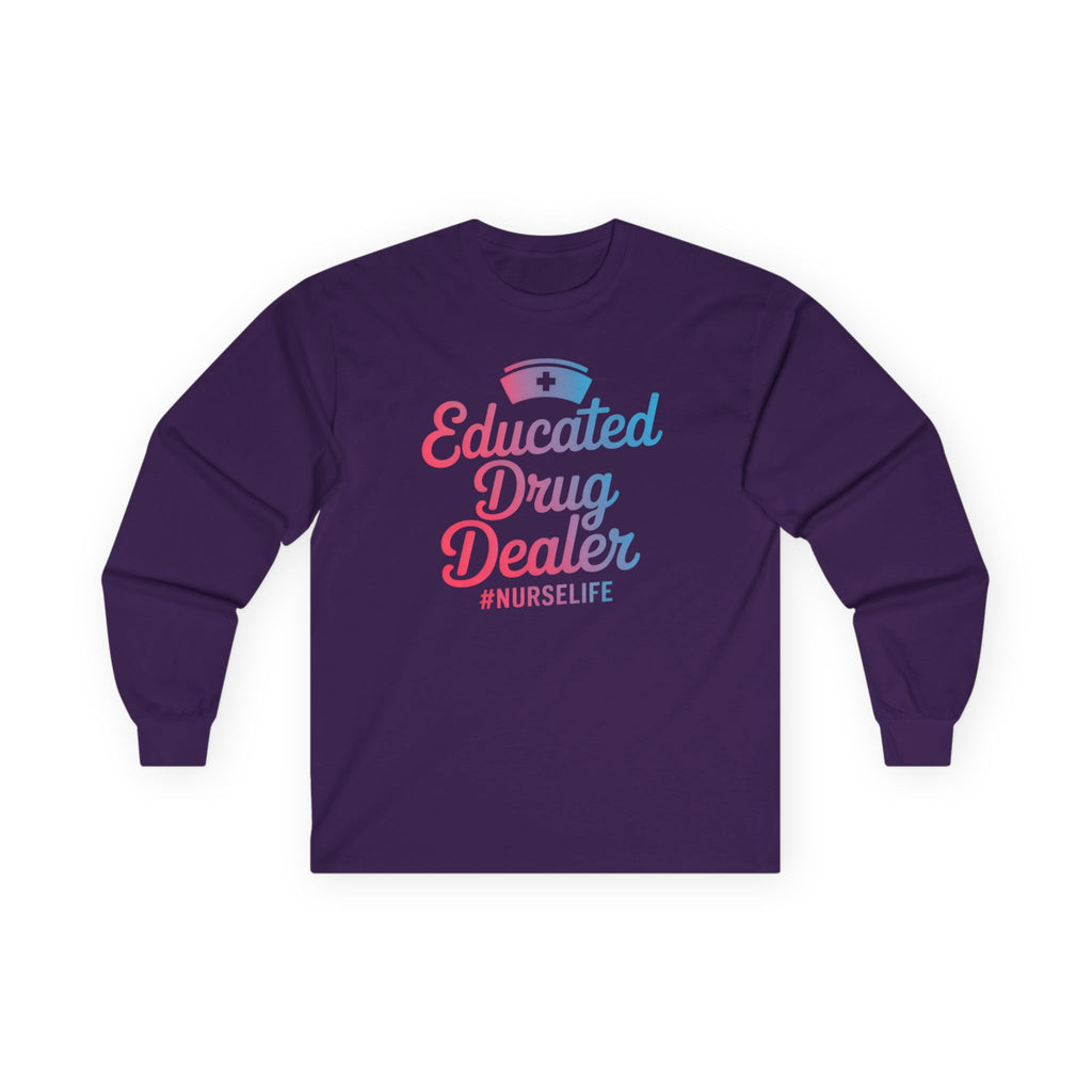 Educated Cotton Long Sleeve Tee