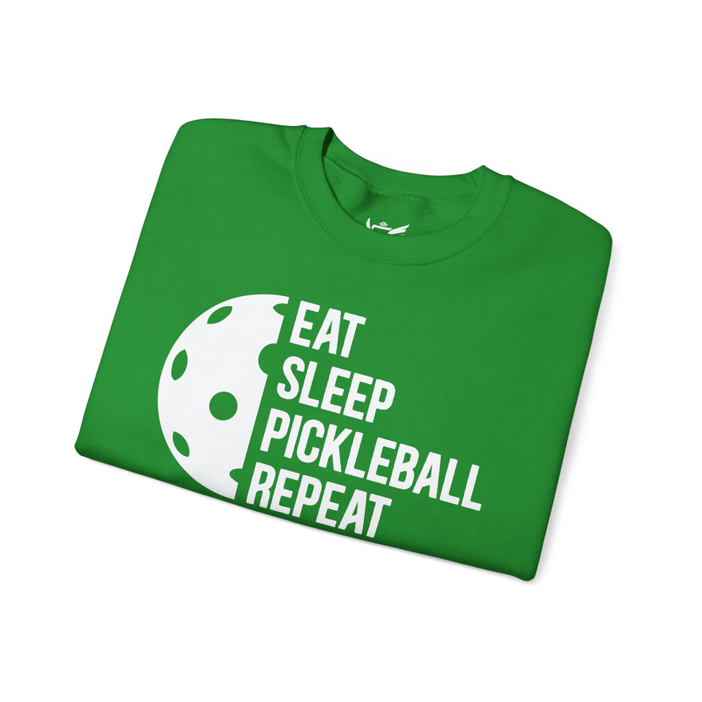 Eat Sleep Pickleball Repeat Heavy Blend™ Crewneck Sweatshirt